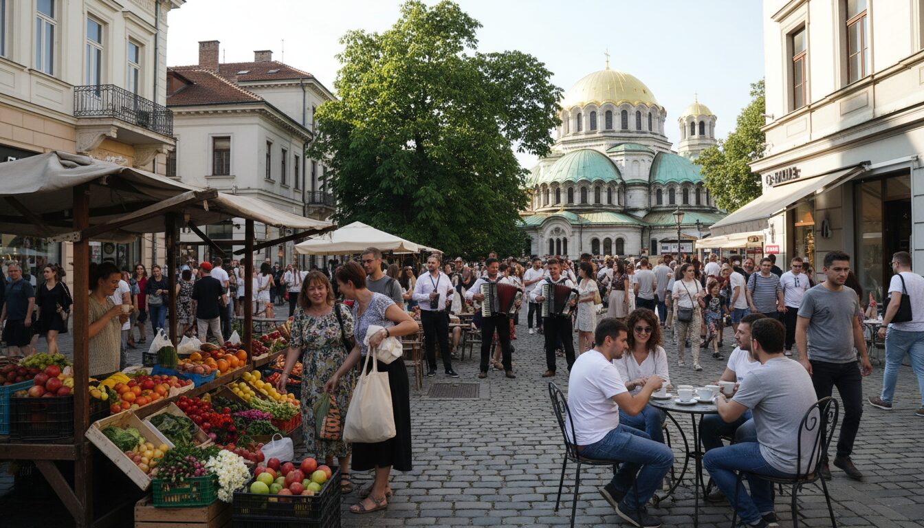 plongez dans la vie quotidienne à sofia, capitale dynamique de la bulgarie, et découvrez sa culture, ses traditions et son ambiance unique.