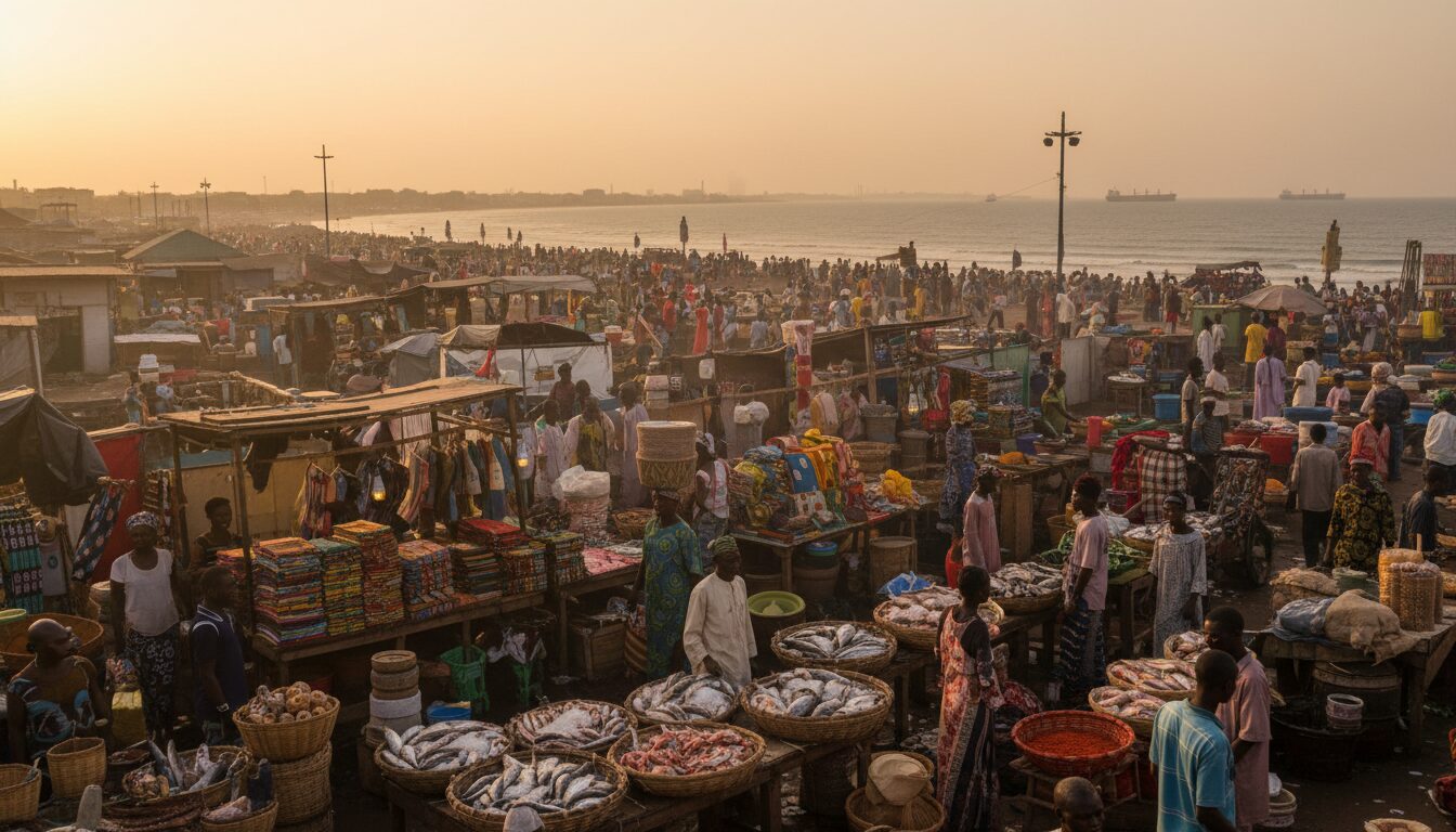 explorez le quotidien dynamique de cotonou, le centre économique du bénin, et découvrez sa culture, son commerce animé et sa vie urbaine vibrante.