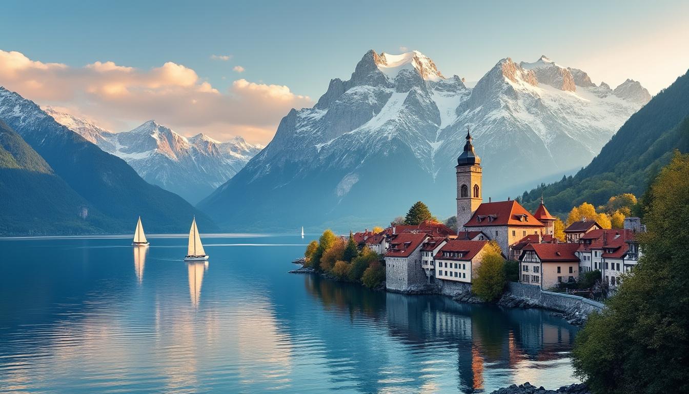 découvrez le lac léman grâce à notre guide complet, incluant une carte interactive et les incontournables des villes environnantes pour organiser votre visite parfaite.