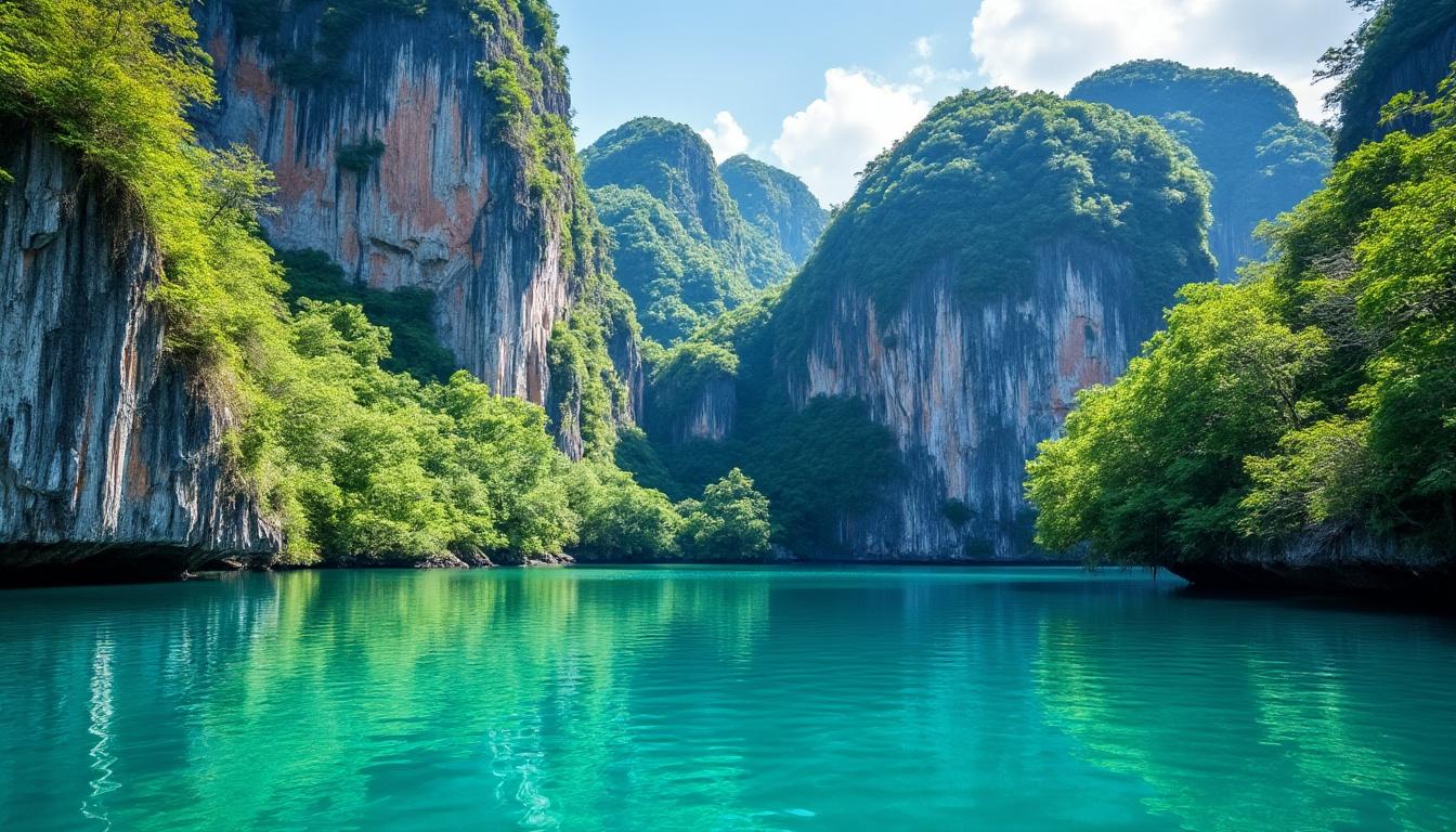 explorez le lac kayangan, le joyau naturel de l’île de coron aux philippines, célèbre pour ses eaux cristallines, ses paysages époustouflants et sa biodiversité exceptionnelle.