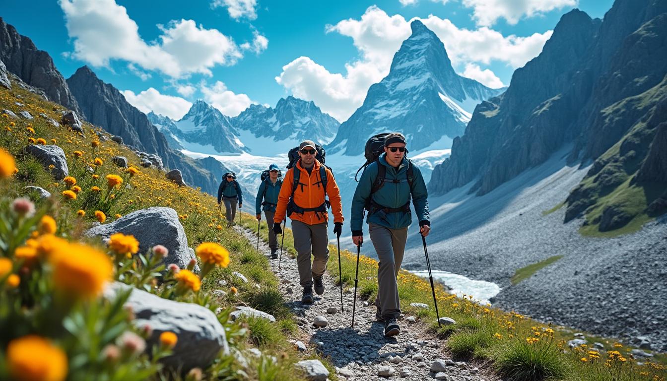 découvrez l'aventure inoubliable du tour du mont blanc grâce à notre guide complet du trek. conseils pratiques, itinéraires détaillés et astuces pour une expérience mémorable autour des plus beaux paysages alpins.