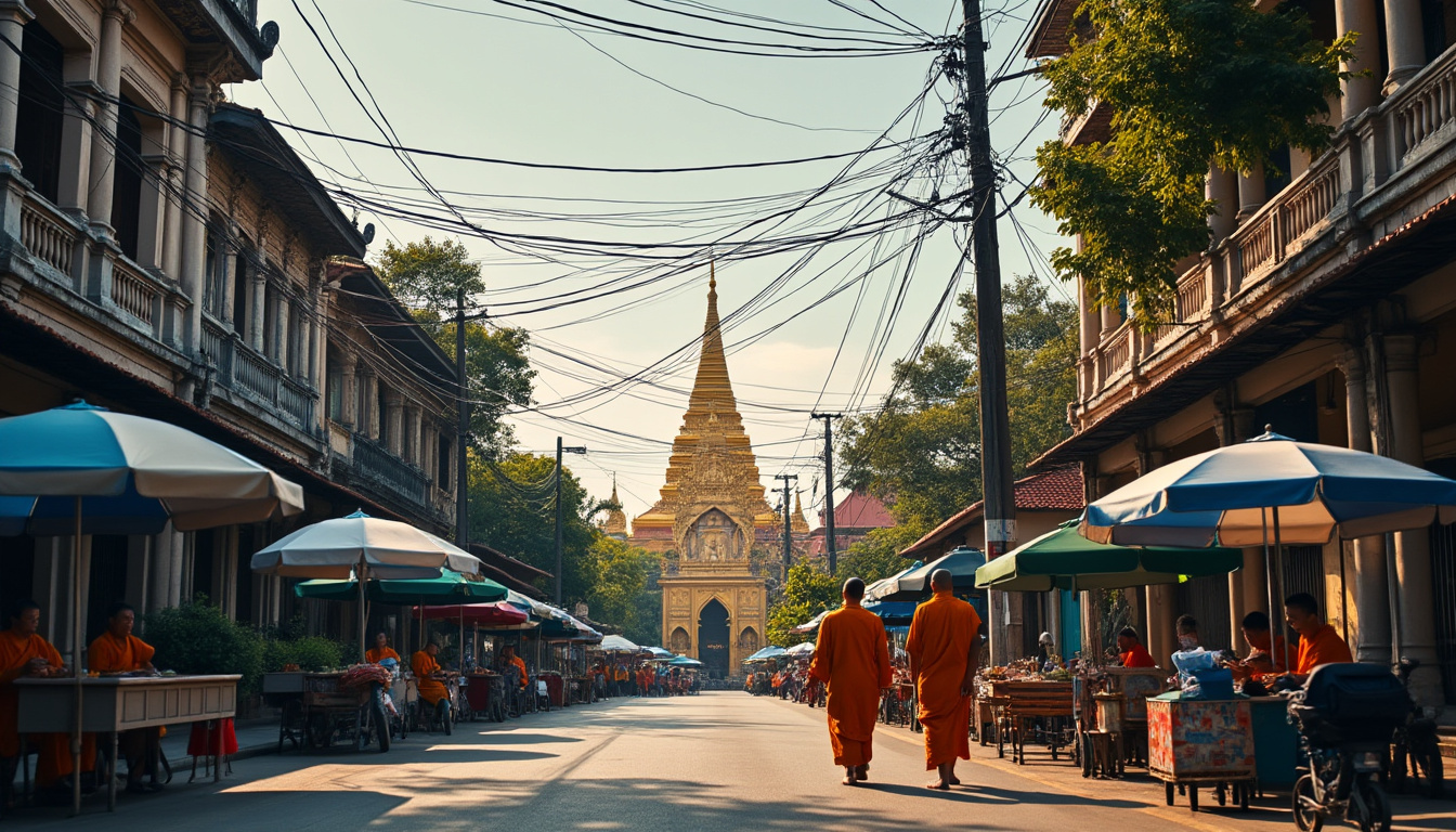 explorez vientiane à travers le récit authentique de caroline, qui partage ses expériences et impressions uniques de la capitale laotienne.
